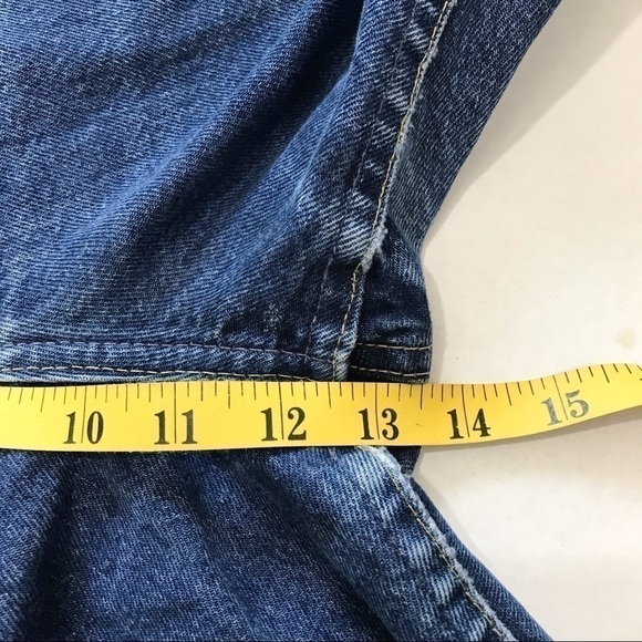 Vintage High Rise Mom Jeans Dark Wash 16p - Picture 6 of 8